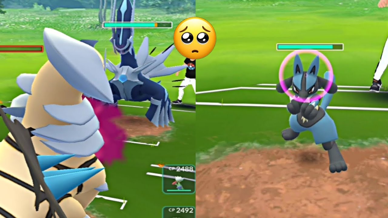 Lucario Dialga Destroy My Team In Pokemon Go