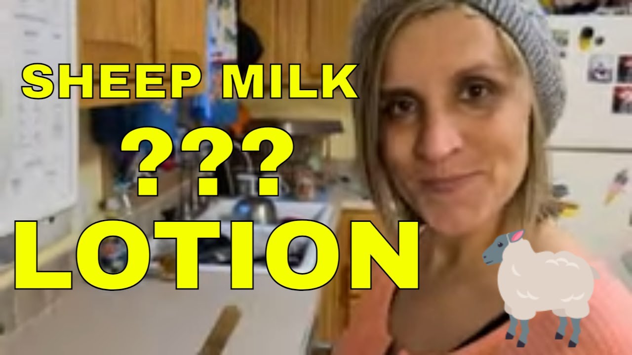 Homemade lotion | Sheep milk