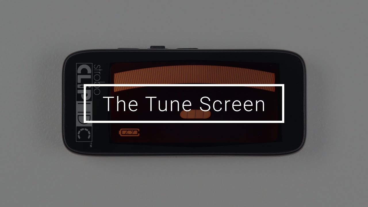 StroboClip HDC | Tune Screen | The Tune Screen
