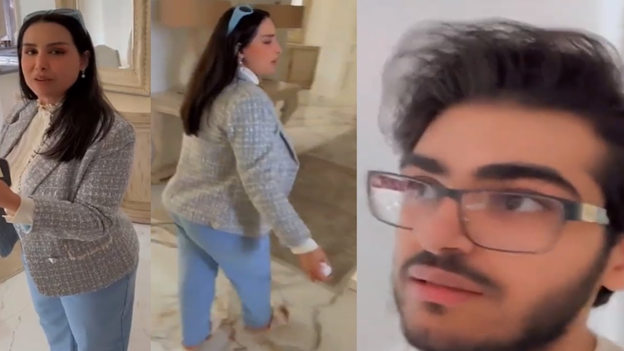 هند القحطاني تسال معاذ ليش تصورني من وراء فيه شي عاجبك فيني قولي لا تستحي !