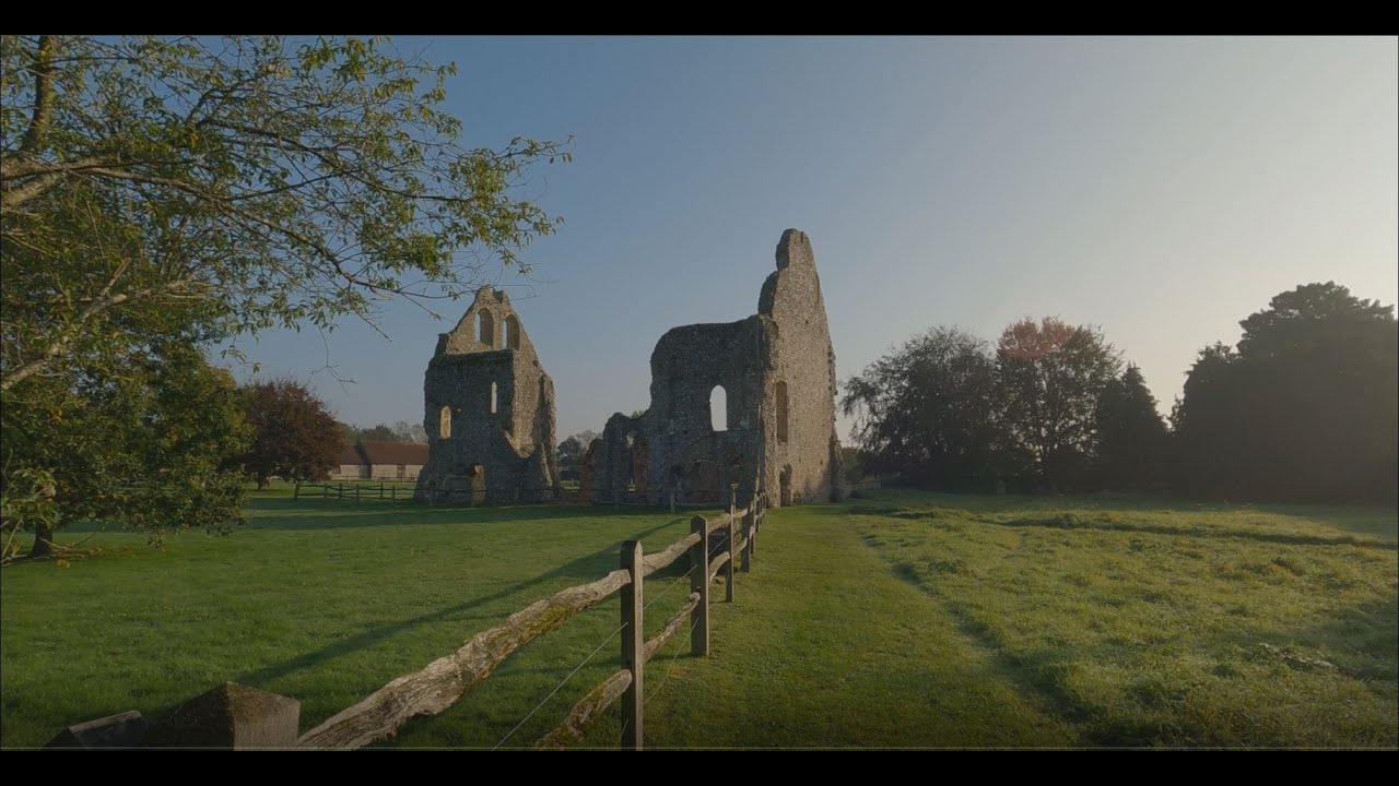 Boxgrove Priory Relaxing Walk Part One 4K