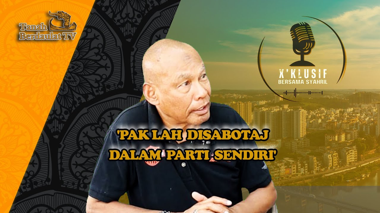 'PAK LAH DISABOTAJ DALAM PARTI SENDIRI'