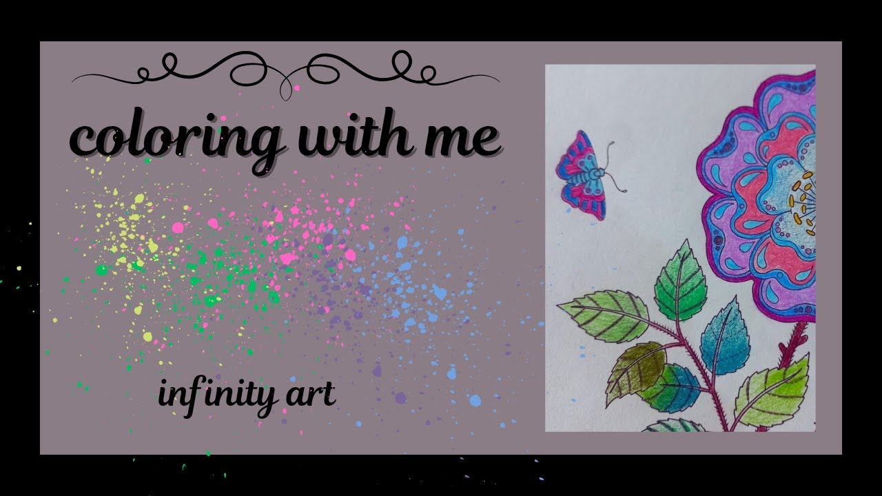 Coloring With Me | رنگ آمیزی در سه دقیقه