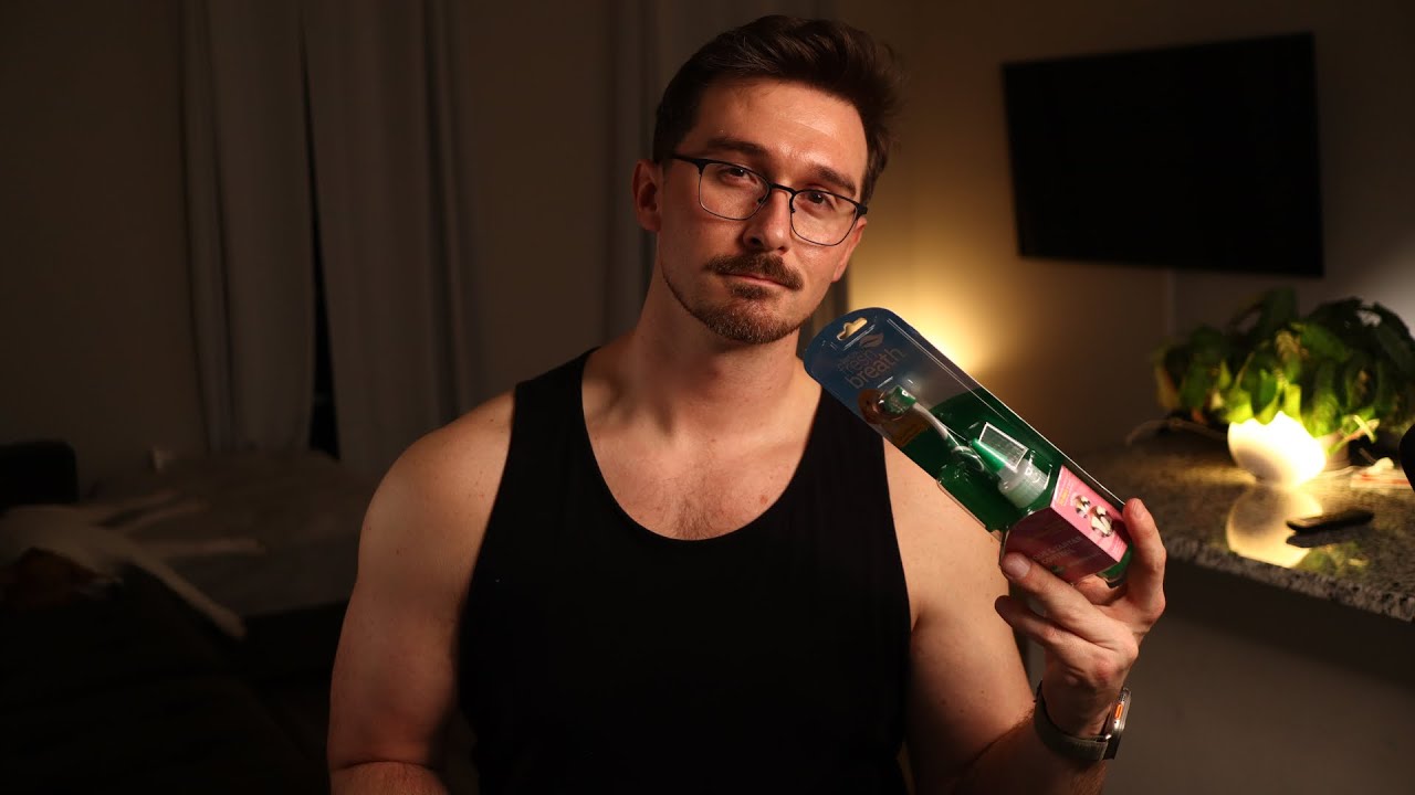 ASMR Fast and Aggressive Beard Scratching & Tapping