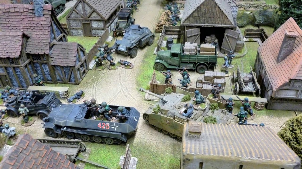 Bolt Action WW2 Battle Report 