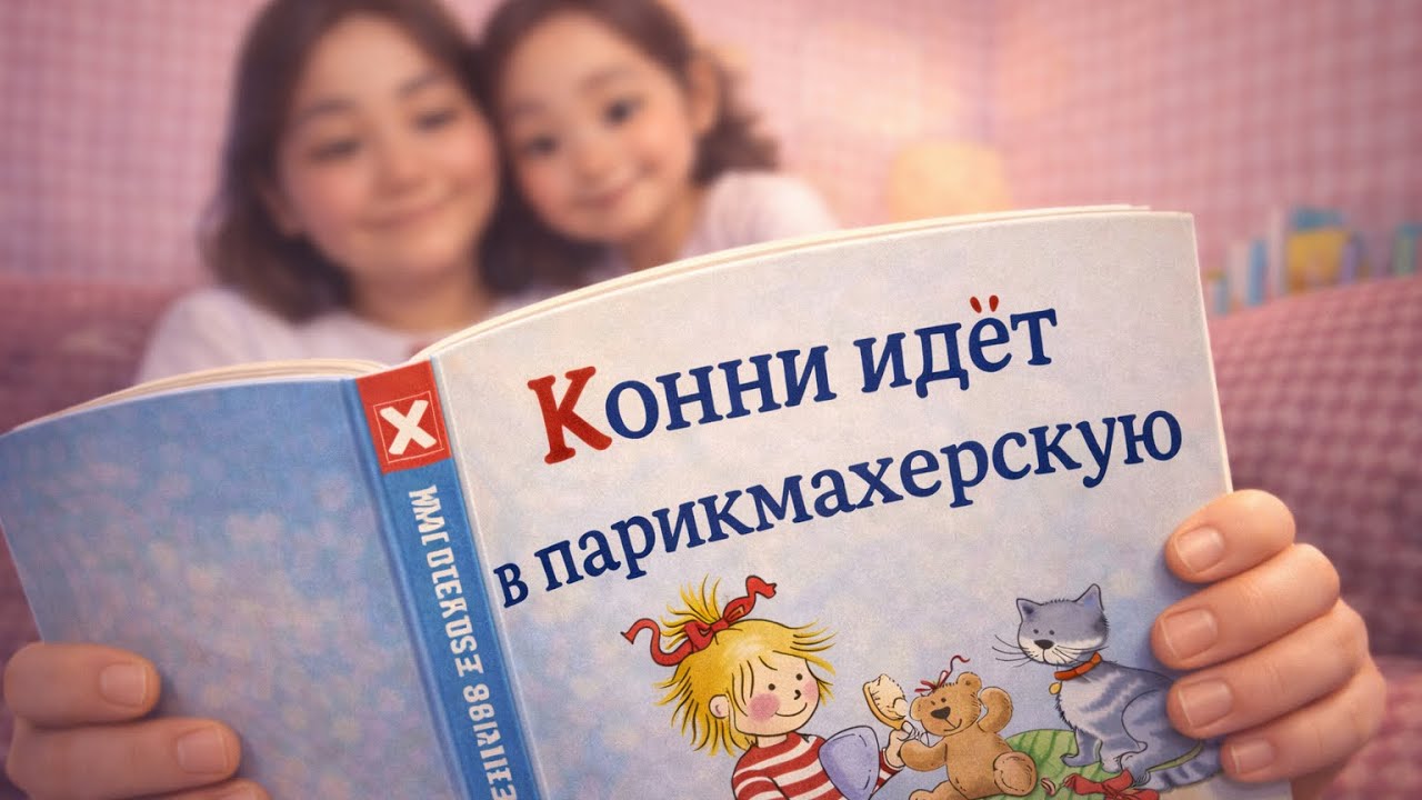 «Конни идет в парикмахерскую» ❤️Читаем вместе историю про девочку Конни! Аудиосказка 