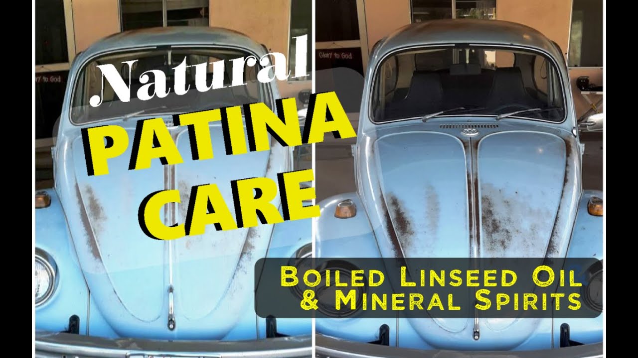 Protect Patina Paint | Boiled Linseed Oil Sauce | VW Bruce