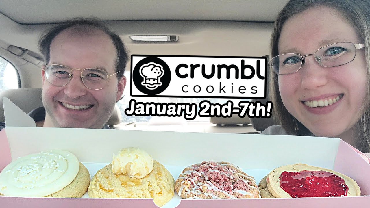 CRUMBL COOKIES Review | Cornbread, PBJ, Nilla Bean Cupcake, Strawberry Crumb Cake