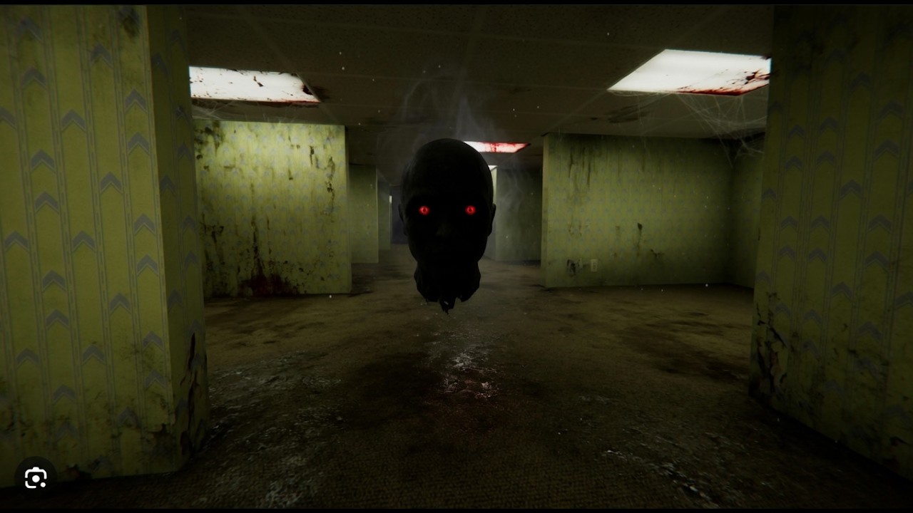 Black Face Chasing Me! | Backrooms Lost Runners