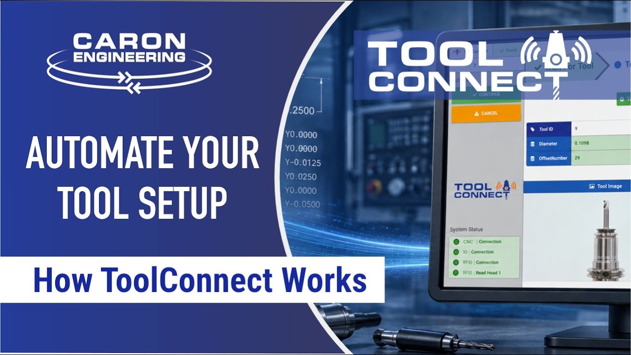 ToolConnect Introduction: Automating CNC Tool Identification with RFID & Barcode Systems