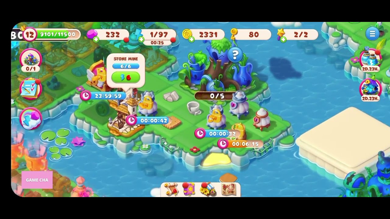 Opening The New Land! | HD Gameplay Fairyland Merge and Magic | Adventure Game | Farming Fun Games