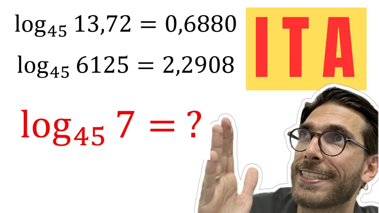 ITA 2026 - Matemática - Questão 2: LOGARITMO