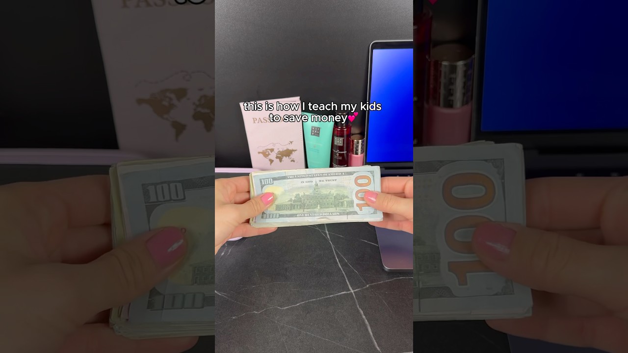 Such a great way to teach your kids to save money💕