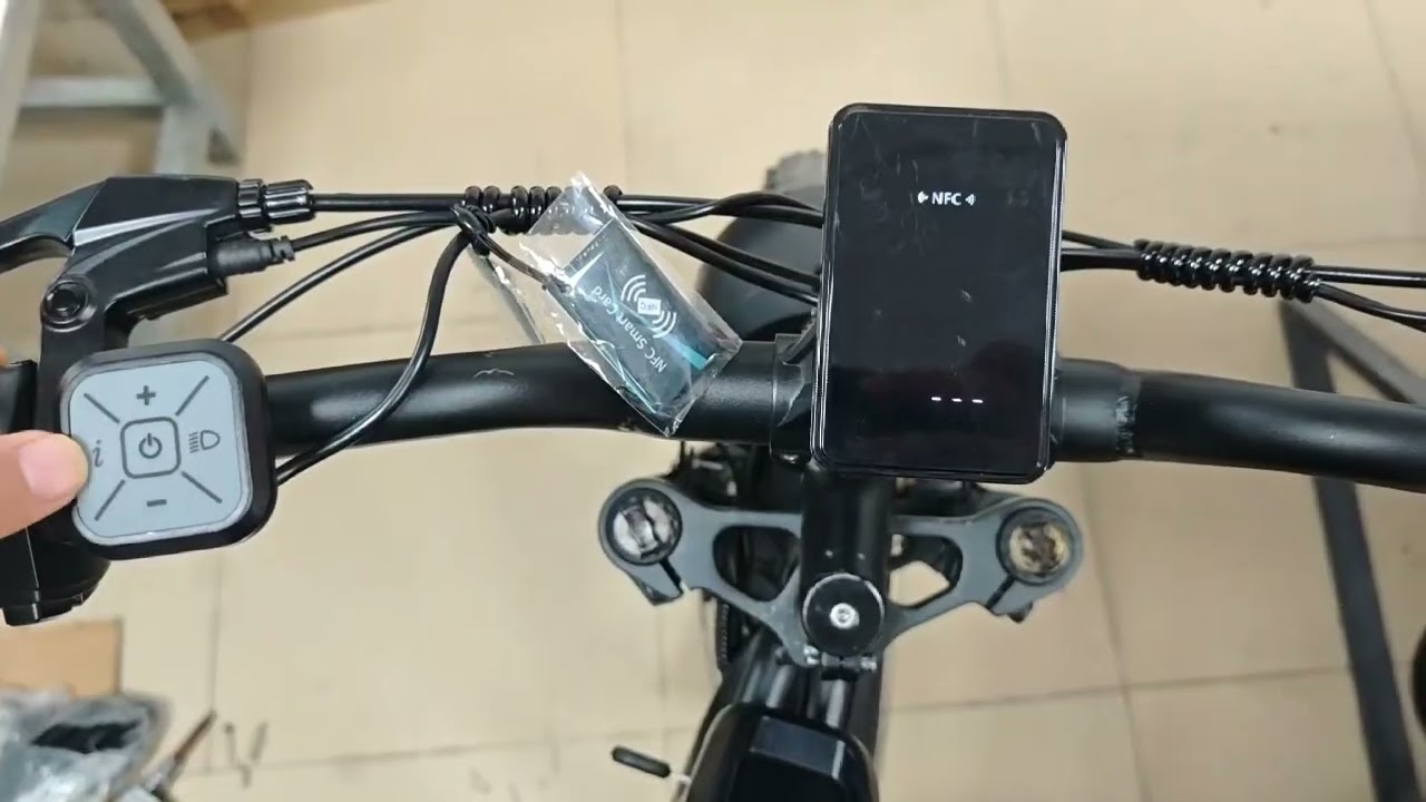 F30-2 Ebike: How to unlock an electric bicycle with an NFC card
