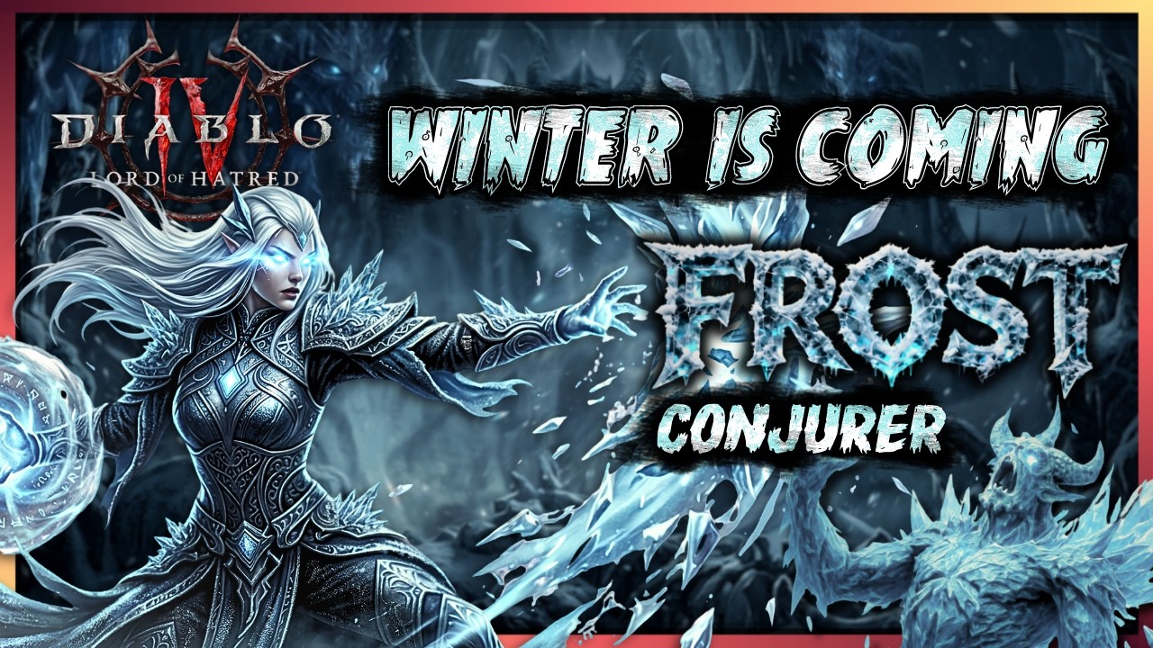Frost Conjurer | Sorcerer Build Showcase - Diablo 4 Lord of Hatred | Season 13