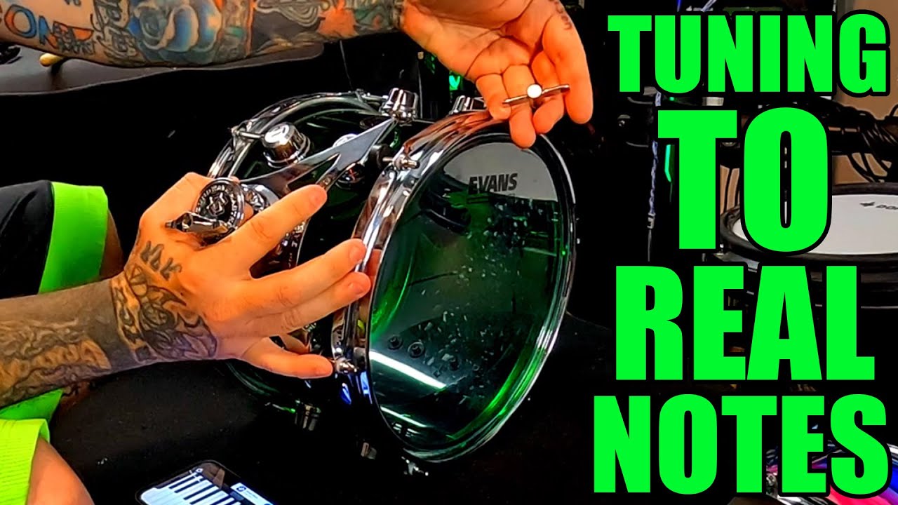 Tuning drums to real notes Minor 3rds(FULL UNEDITED)with explanations! #tuning #drums #drum #drummer