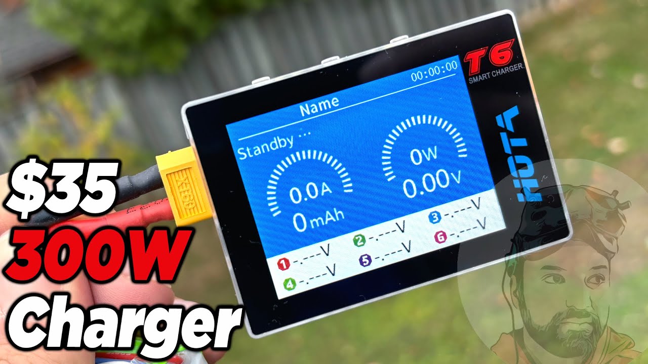A $35 LiPo Charger?!? 🤪 | Hota T6 300W 6S Battery Charger Review