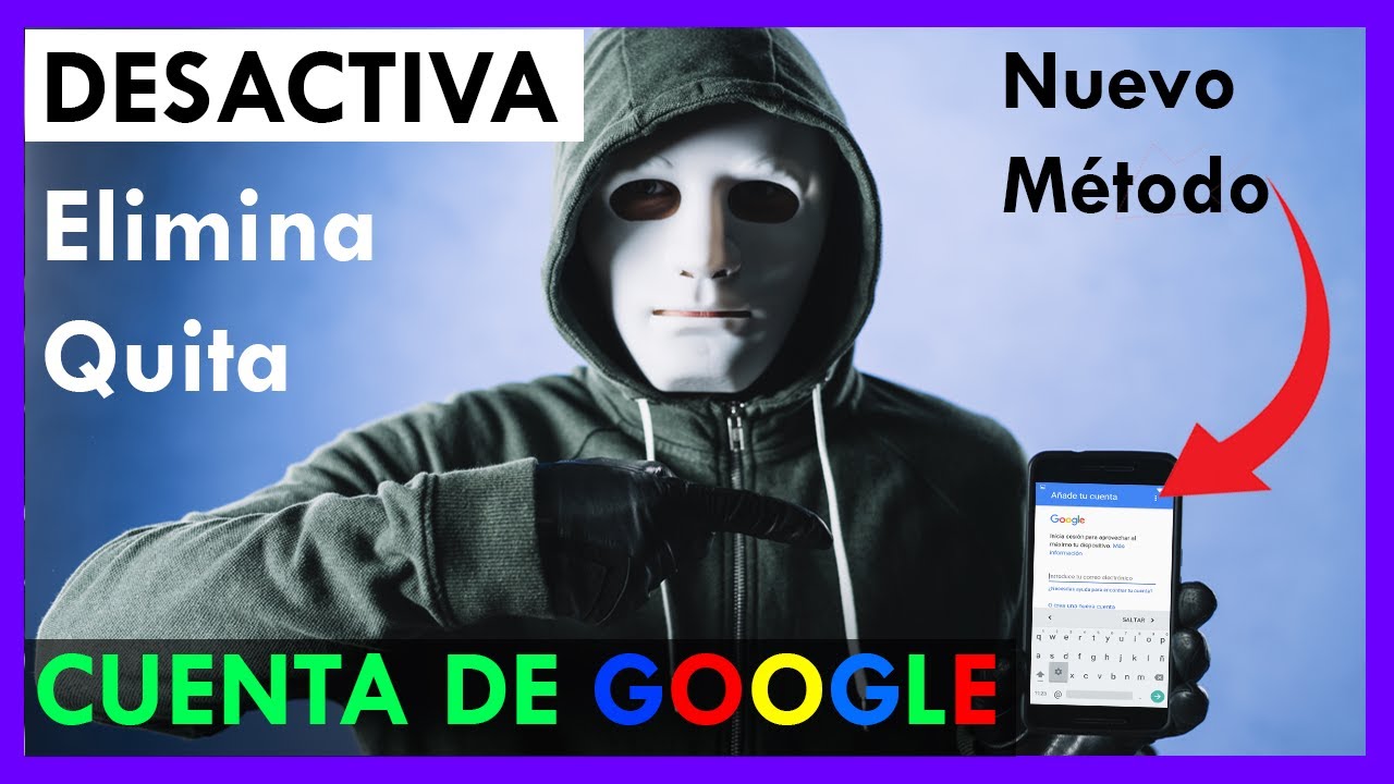 Eliminar Cuenta de Google 2026 | Quitar Cuenta de Google de Dispositivo Quitar Cuenta de Google 2026