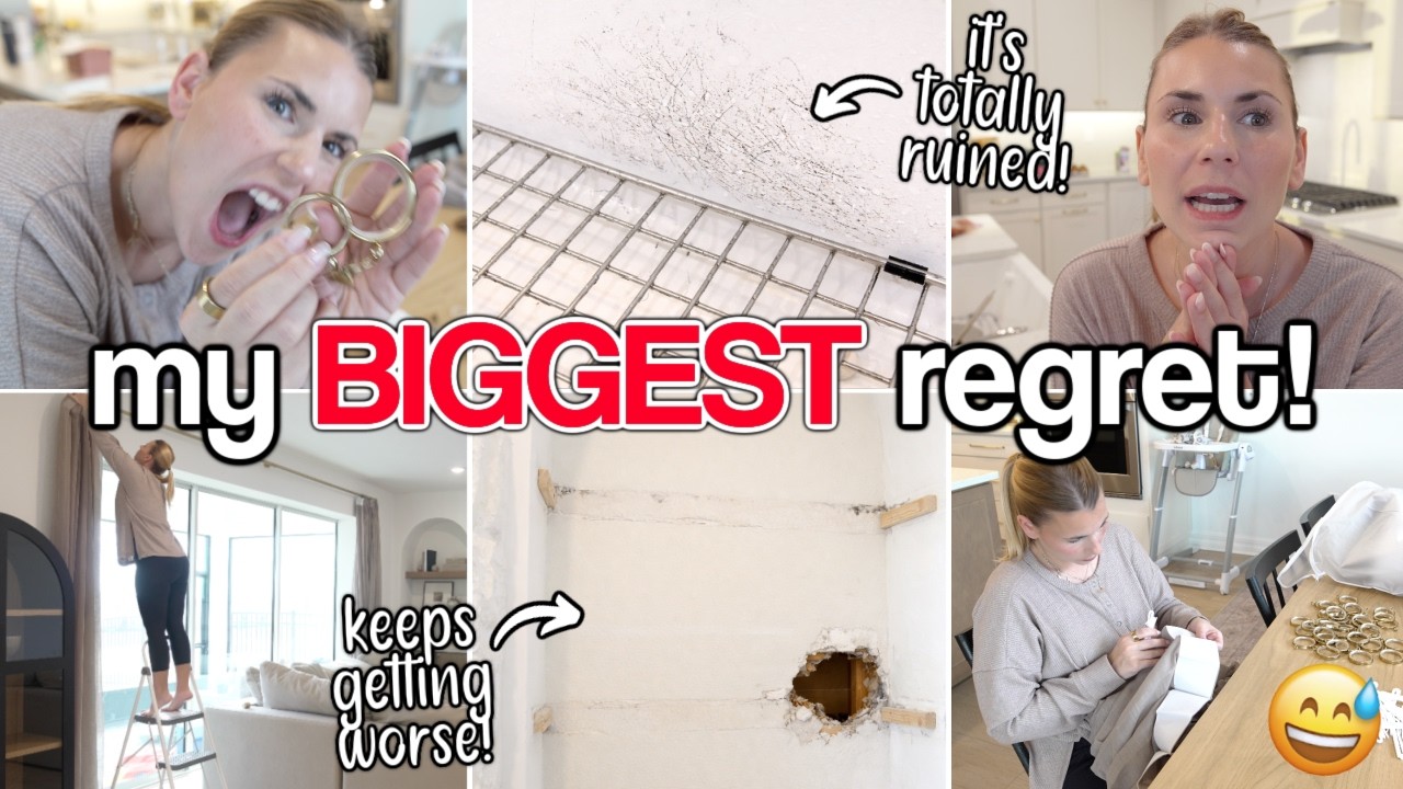 Finally Sharing My #1 Regret About Our New House…