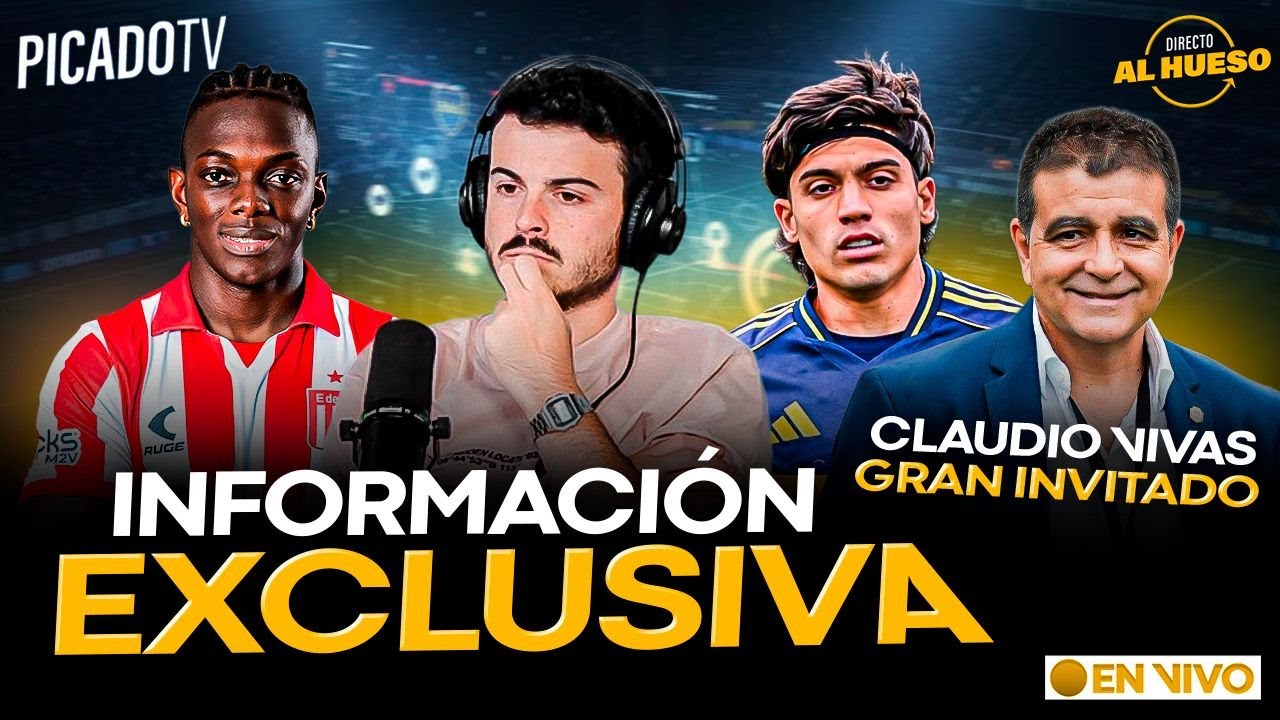 INFORMACIÓN DE ULTIMO MOMENTO DE CETRÉ A BOCA 💣 DIRECTO AL HUESO EN VIVO 🔥 INVITADO: CLAUDIO VIVAS