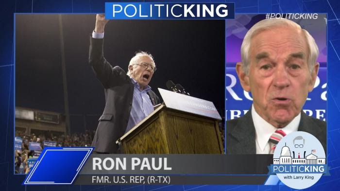 Ron Paul: I Feel a Kinship With Bernie Sanders | Larry King Now | Ora.TV