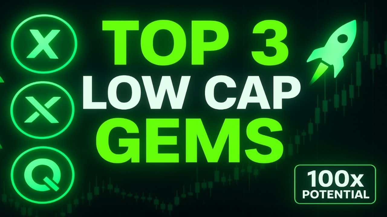 &ldquo;Top 3 Best Low Cap Altcoin Gems to Buy Now&rdquo;