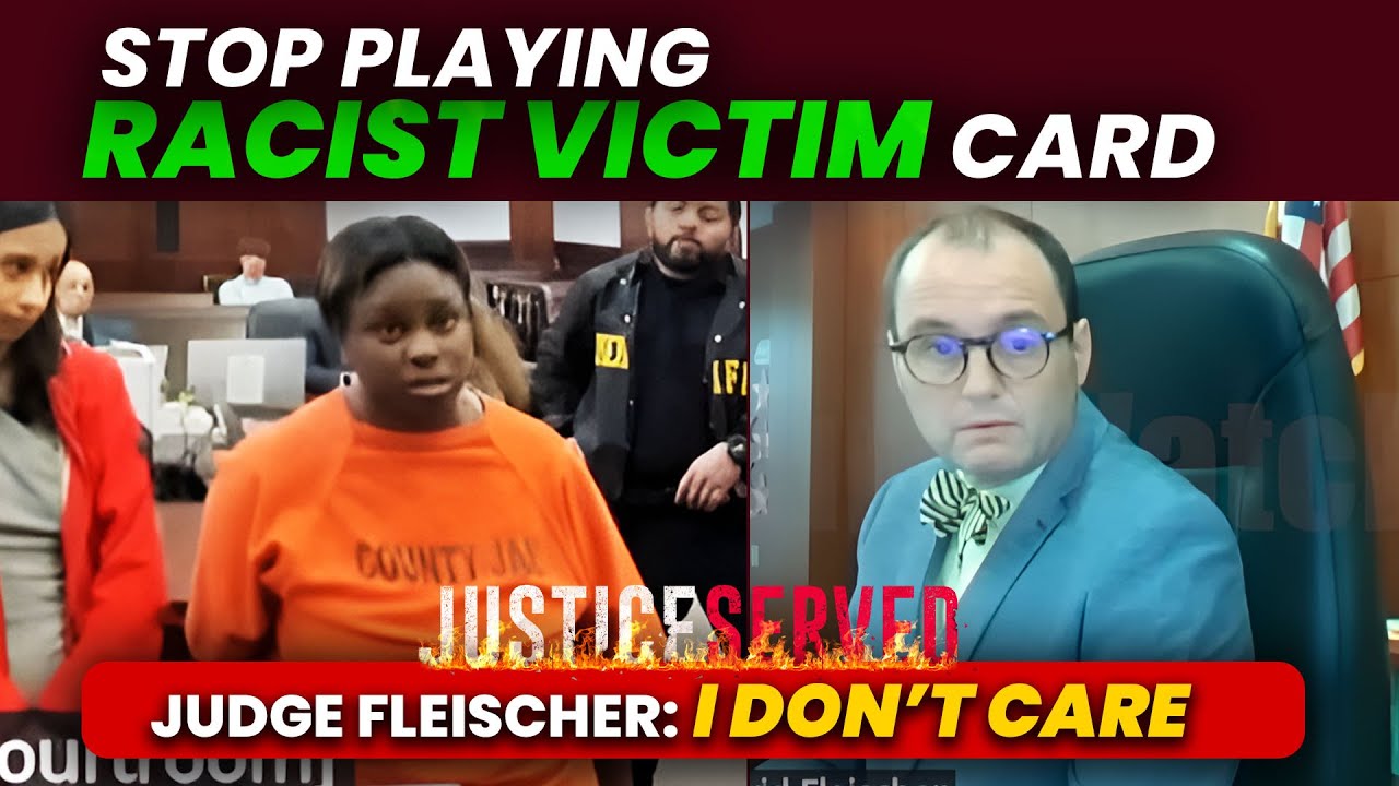 Judge Fleischer v/s Black Lady Driver's Explosive Court Outburst #judgefleischer