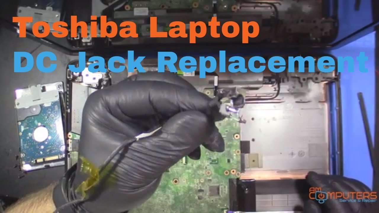 Toshiba Satellite L655 (charging port) Power Jack Replacement