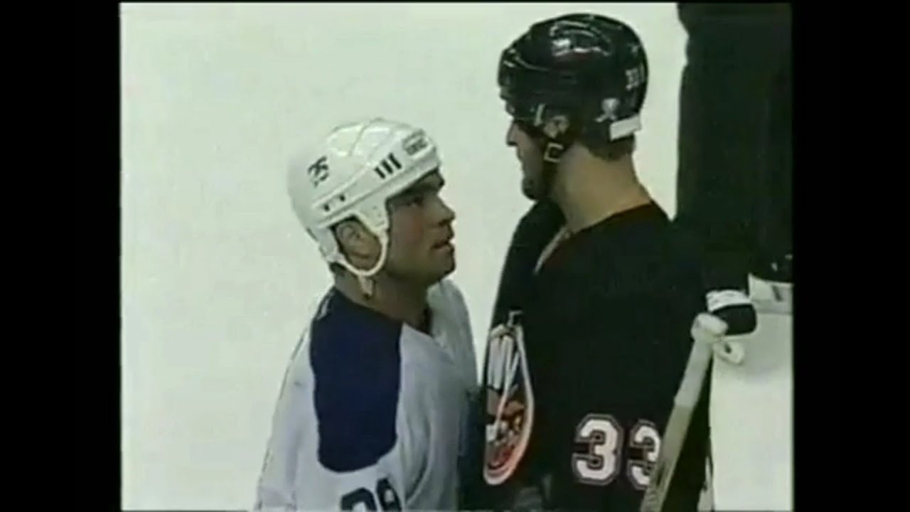 Islanders - Maple Leafs g7 hits and roughs 4/30/02
