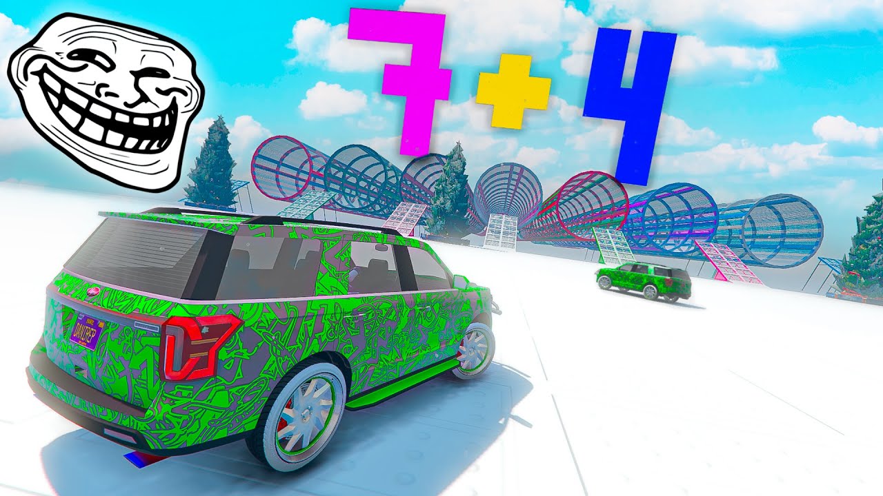 LA CARRERA TROLL MAS DIFICIL Y SURREALISTA DE GTA 5 ONLINE