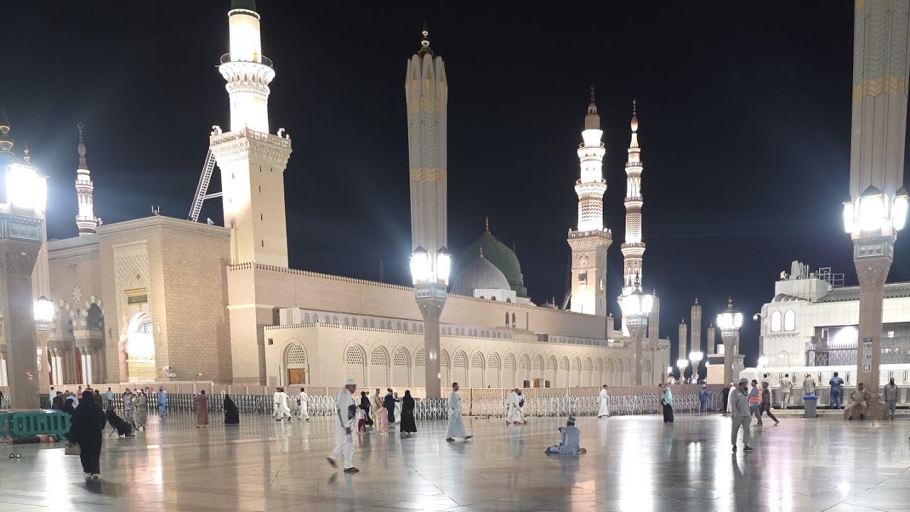 Masjd-E-Nabawi Today Live Mashaallah .