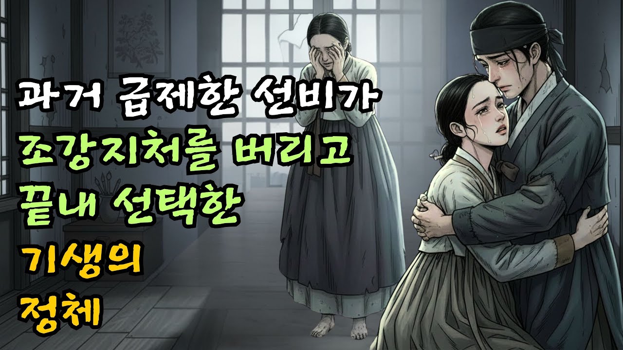 과거 급제한 선비가 조강지처를 버리고 선택한 기생의 정체| 야담 | 민담 | 전설 | 옛날이야기