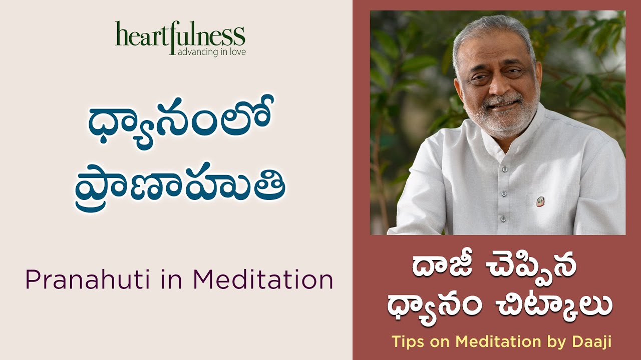 Pranahuti in Meditation | ధ్యానంలో ప్రాణాహుతి