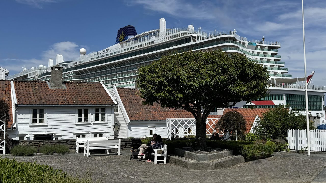 P&O Iona Cruise to the Norwegian Fjords - June 2024 (part 1).  Stavanger.