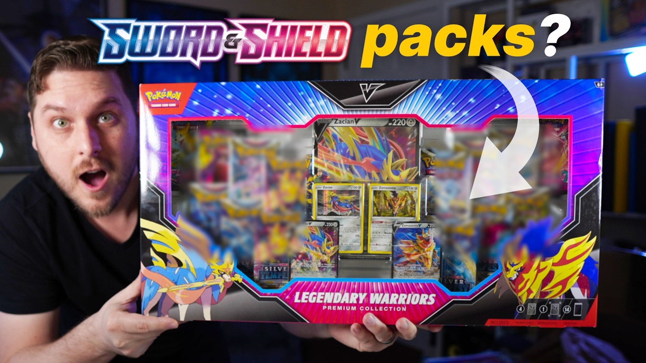 *NEW* Legendary Warriors Collection box has ALL SwSh Era Packs!? 🤯