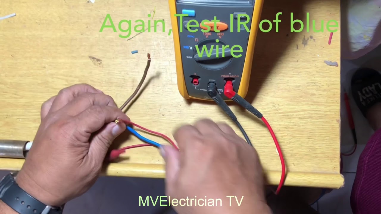 Fluke 1503 |Recommended Insulation Resistance Testing for Cable ,Motor, & Power Tools