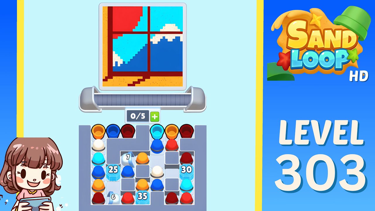 Sand Loop Level 303 Solution Walkthrough