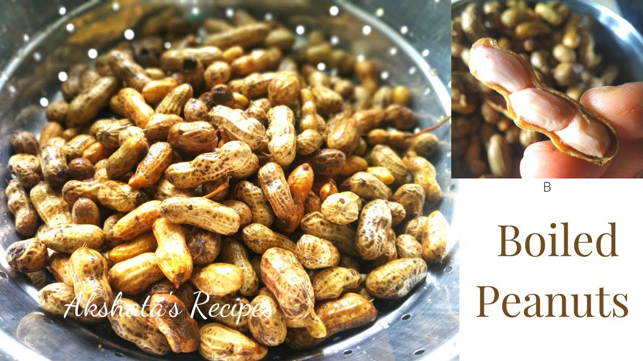 How to Boil Peanuts Correctly|Enjoy this healthy snack |Boiled Groundnuts recipe@akshatasrecipes