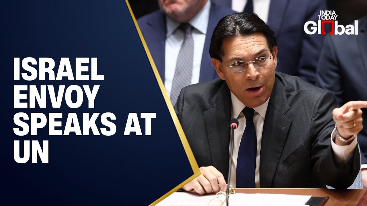 LIVE: Israel’s UN Ambassador Danny Danon Speaks at United Nations Meeting