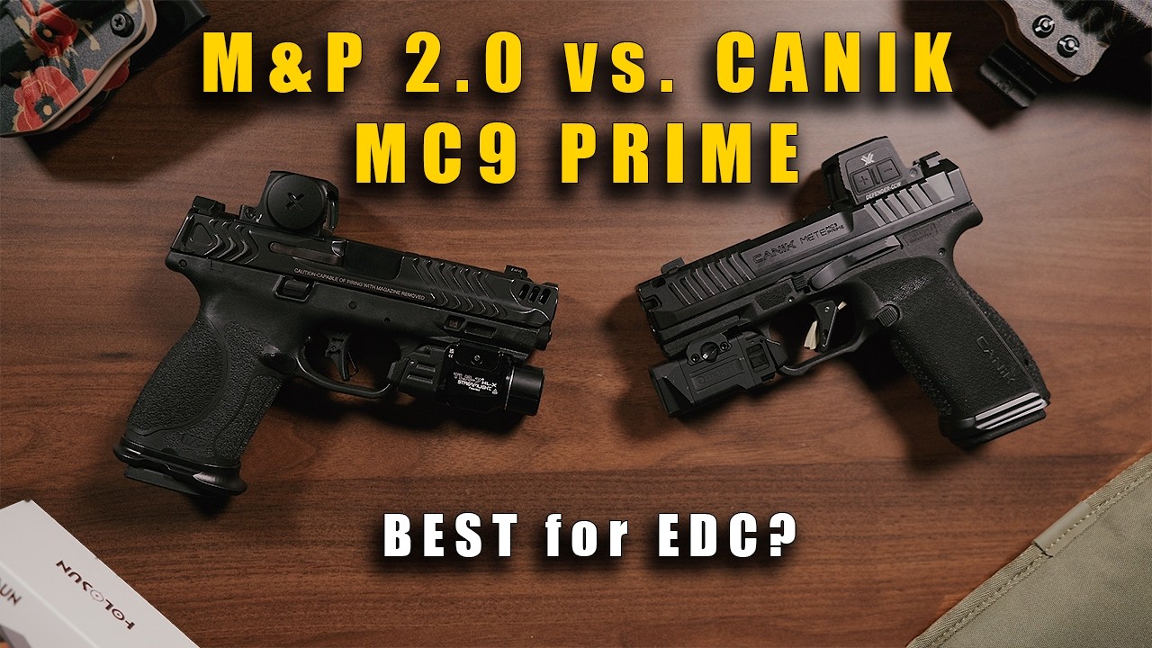 Canik MC9 Prime против S&W M&P 2.0 Carry Comp: какой пистолет с компенсатором лучше для повседнев...