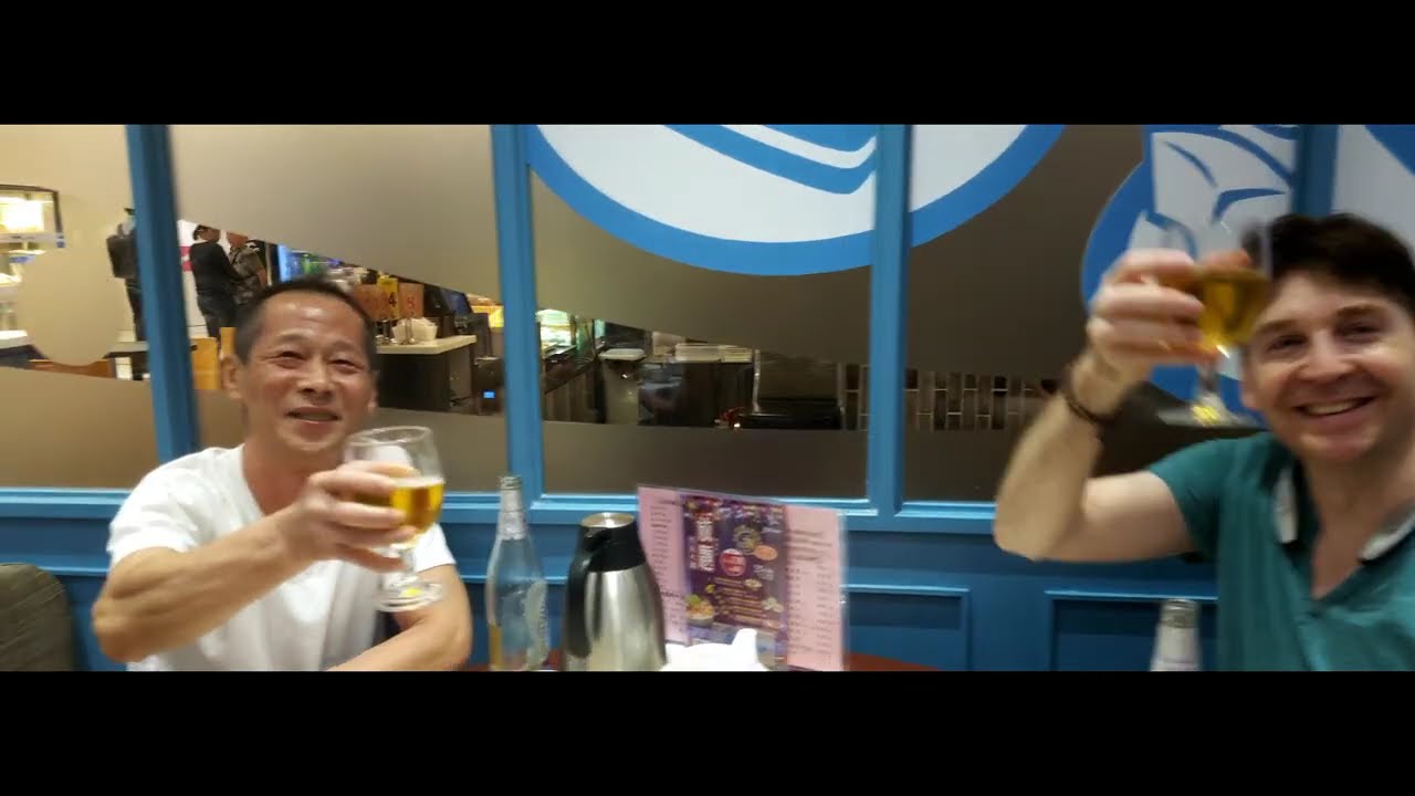 🛩️ 4K Shaw Brothers Studios Drone: Dinner with Hsiao Ho - Mad Monkey Kung Fu Legend!