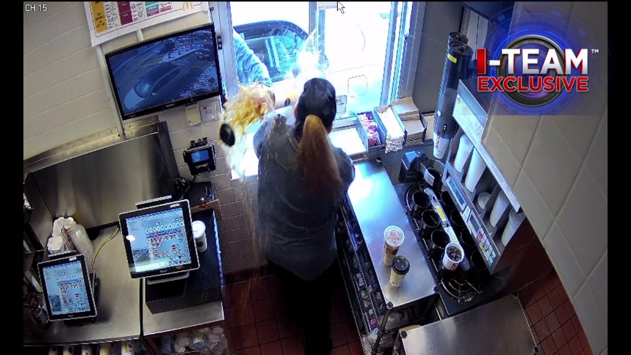 I-Team: Video shows hot coffee thrown on customer