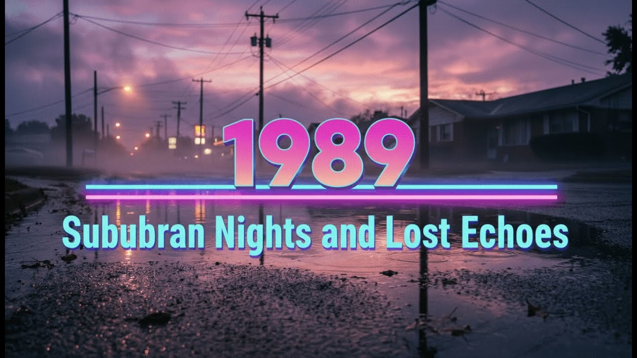 Назад в 1989 – Пригородные ночи и утраченные эхо | Ретро-синт • Атмосфера поздней ночи
