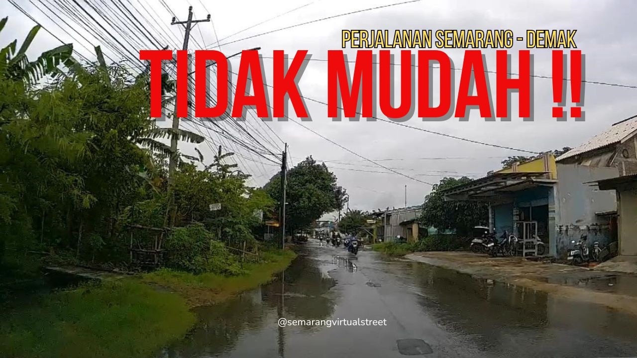 Jalan Alternatif Gagal! Demak–Semarang Tetap Kena Banjir Sayung