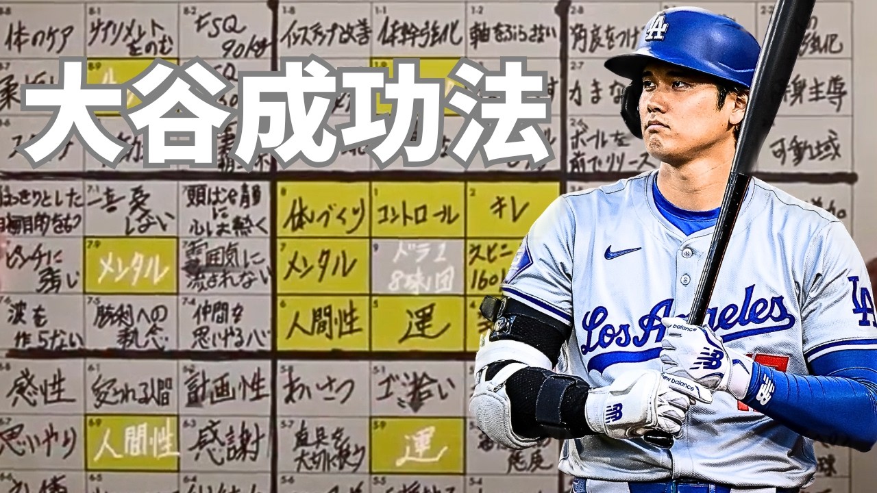 EP48 世界第一不是天賦，而是設計出來的｜大谷翔平的人生勝利法