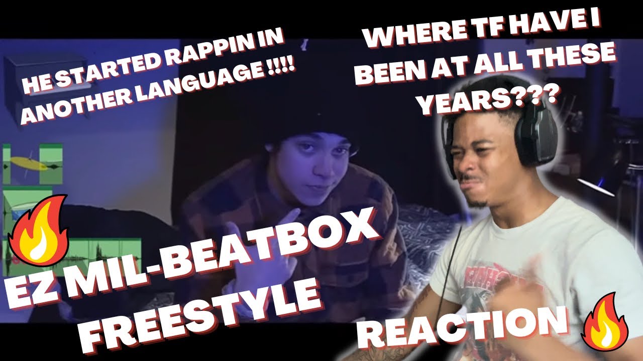 НЕТ, ОН НЕ ПРИДЁТ ИГРАТЬ В ИГРЫ🤯‼️EZ MILL-BEATBOX ФРИСТАЙЛ (РЕАКЦИЯ)🔥