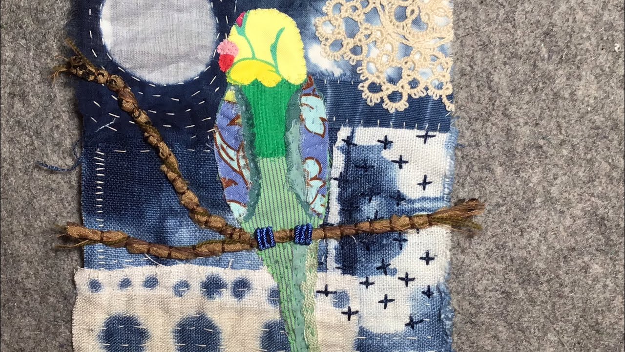 #roxysjournalofstitchery  I EP 52- working on my budgie