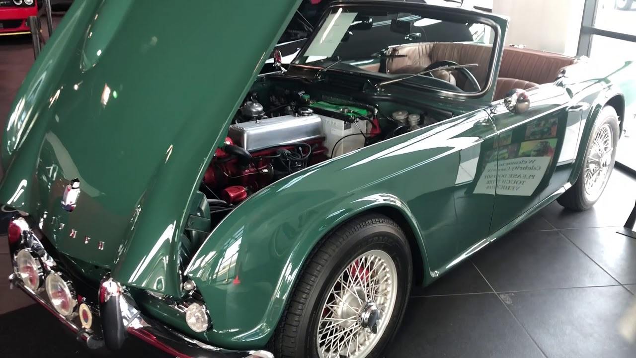 1965 Triumph tr4 At Celebrity Cars Las Vegas