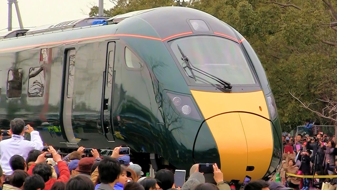 Land transportation of Class800　Intercity Express　Hitachi