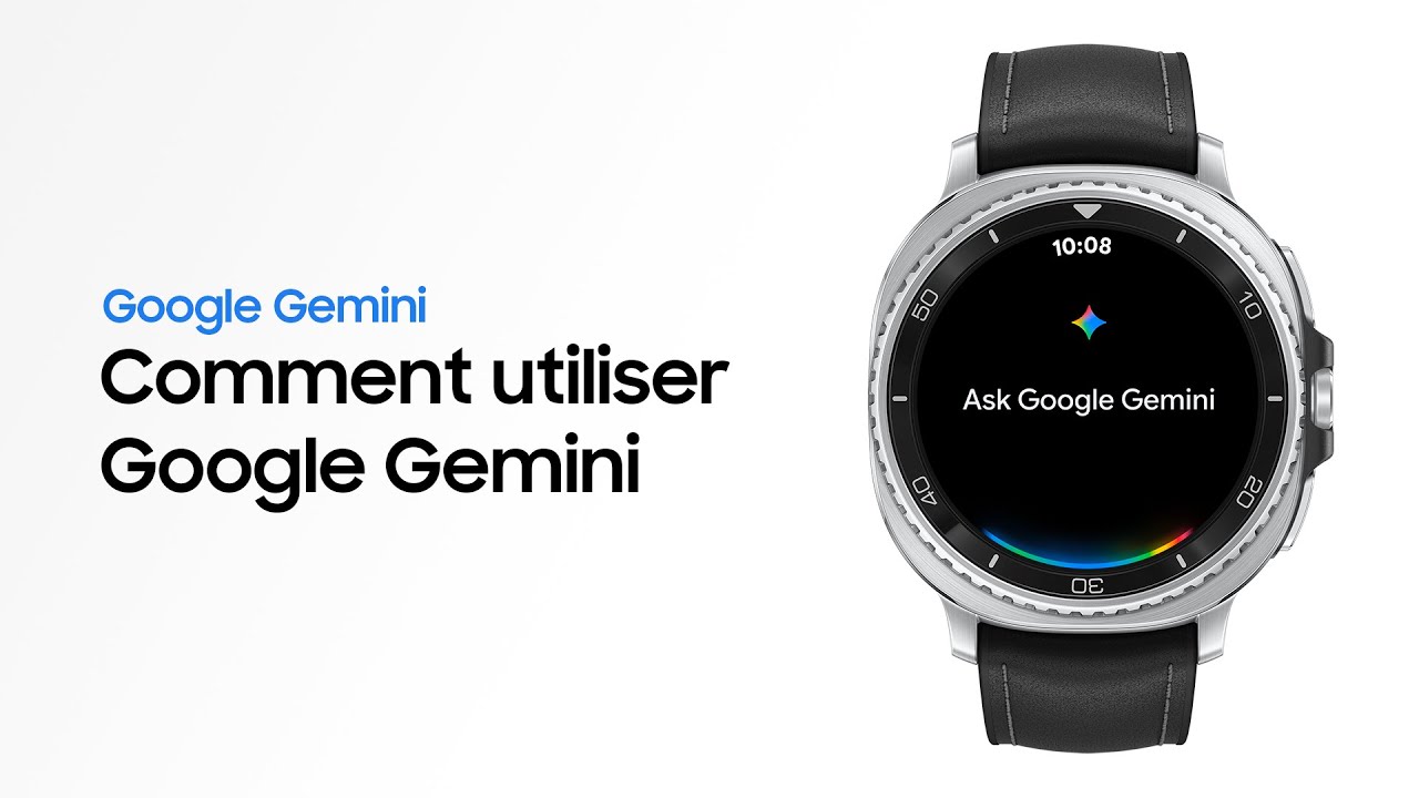 Comment utiliser Google Gemini | Galaxy Watch8 Series | Samsung